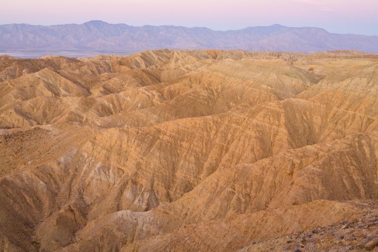 Mecca Hills Wilderness mountains